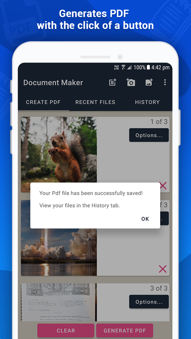 اسکرین شات 2 برنامه Camera Scanner