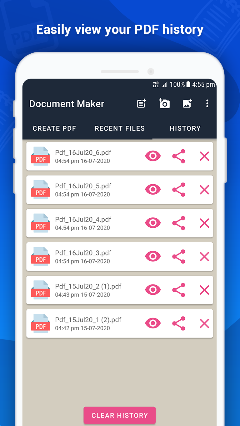اسکرین شات 5 برنامه Camera Scanner