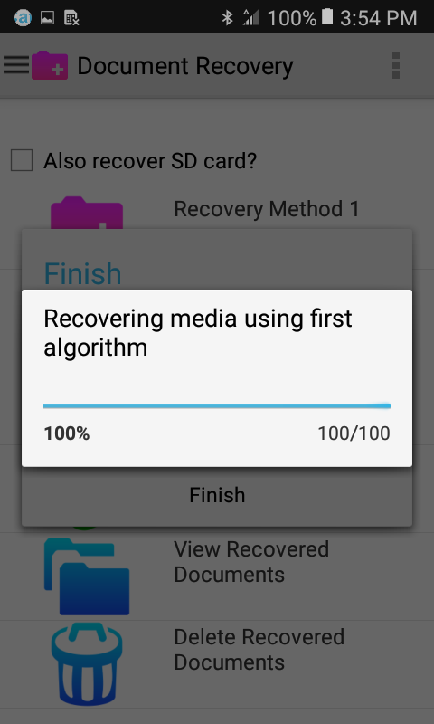 اسکرین شات 3 برنامه Document Recovery