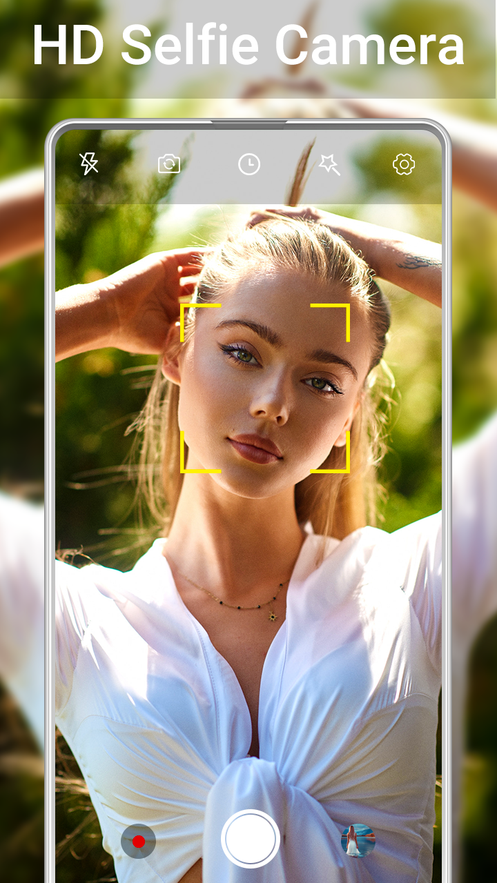 اسکرین شات 2 برنامه HD Camera Pro & Selfie Camera