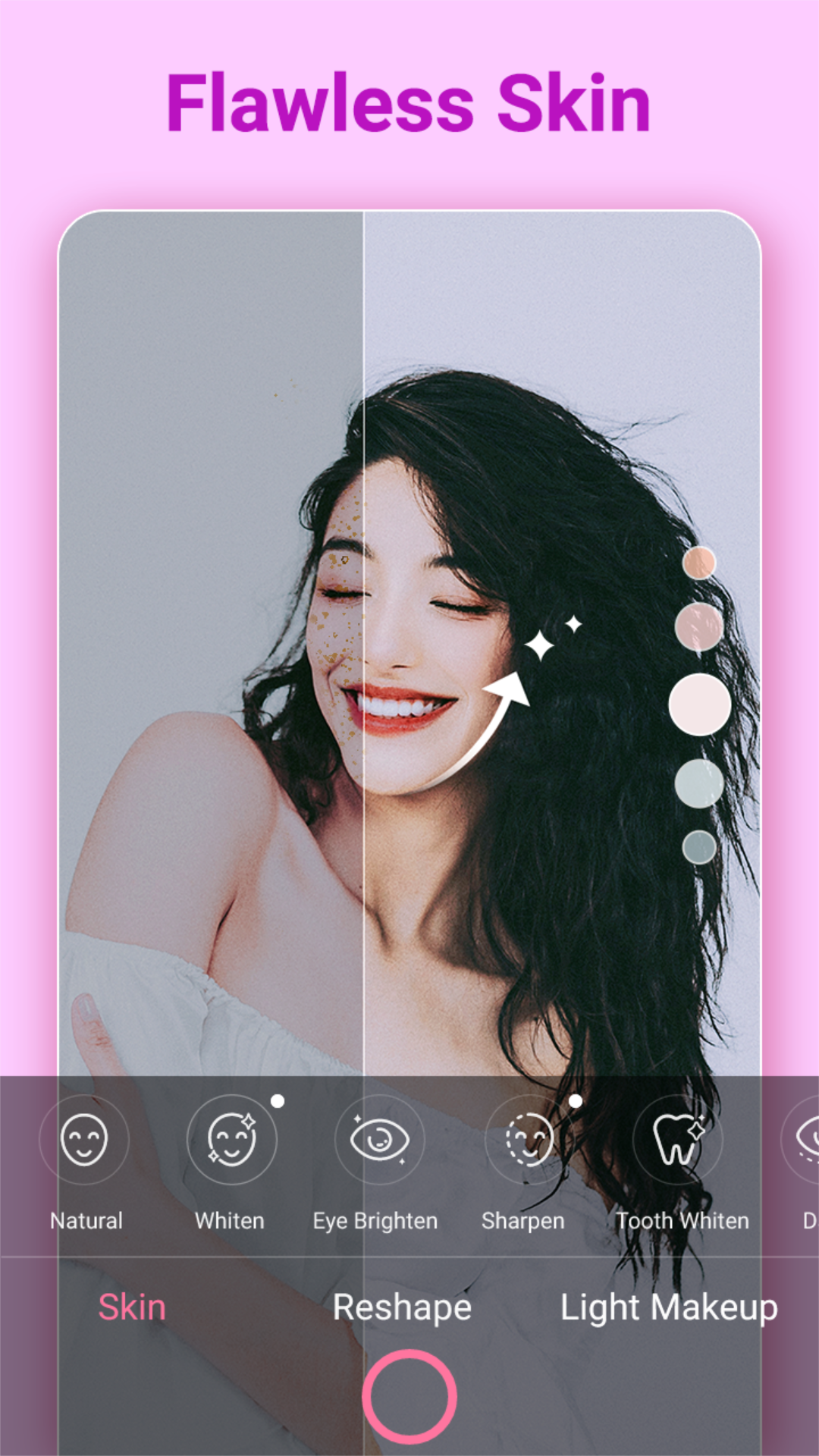 اسکرین شات 7 برنامه Beauty Camera - Selfie Camera