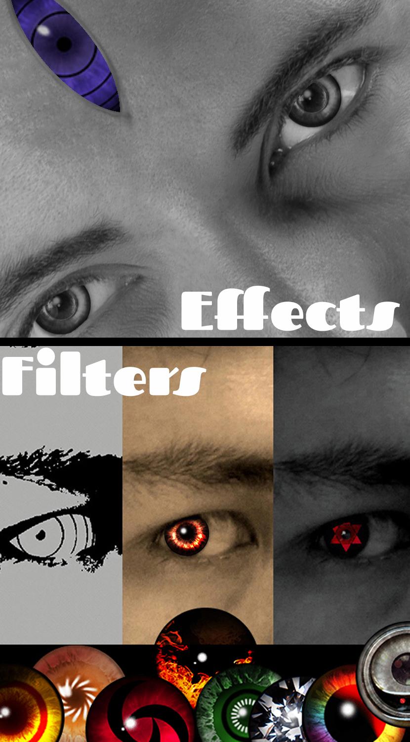 اسکرین شات 1 برنامه FoxEyes - Change Eye Color