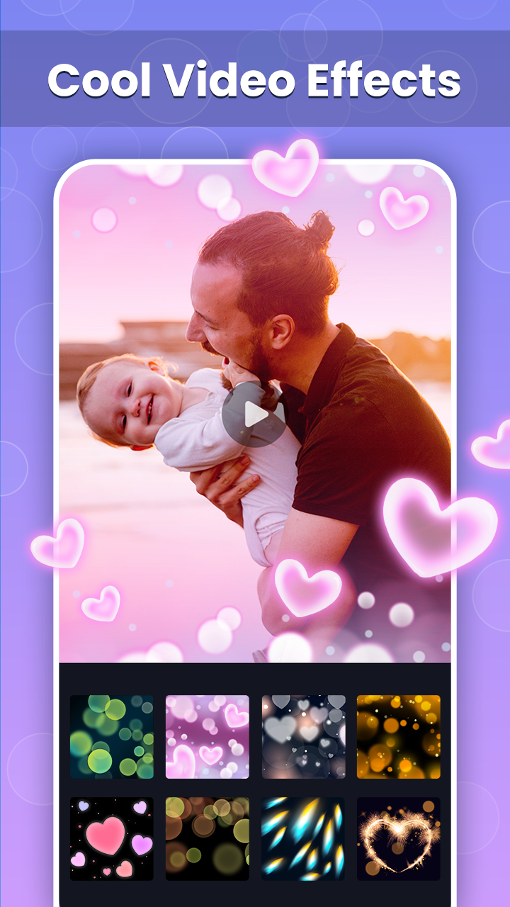 اسکرین شات 6 برنامه Video Maker With Photo & Music