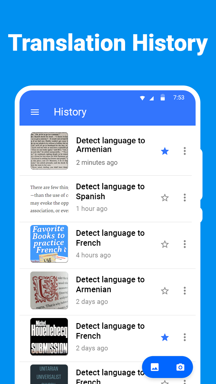 اسکرین شات 4 برنامه Photo Translator All Languages