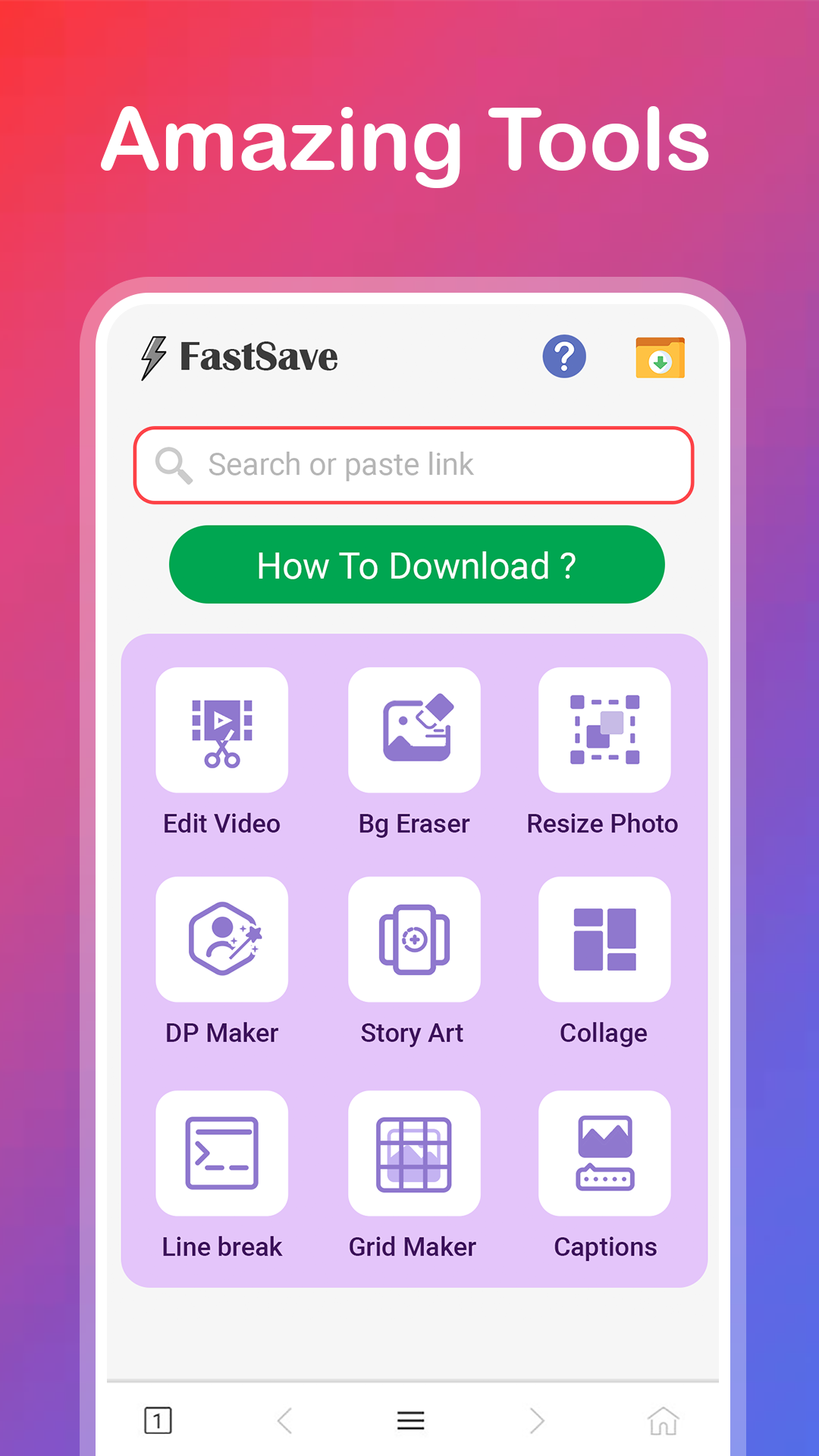 اسکرین شات 3 برنامه Video Downloader for Instagram