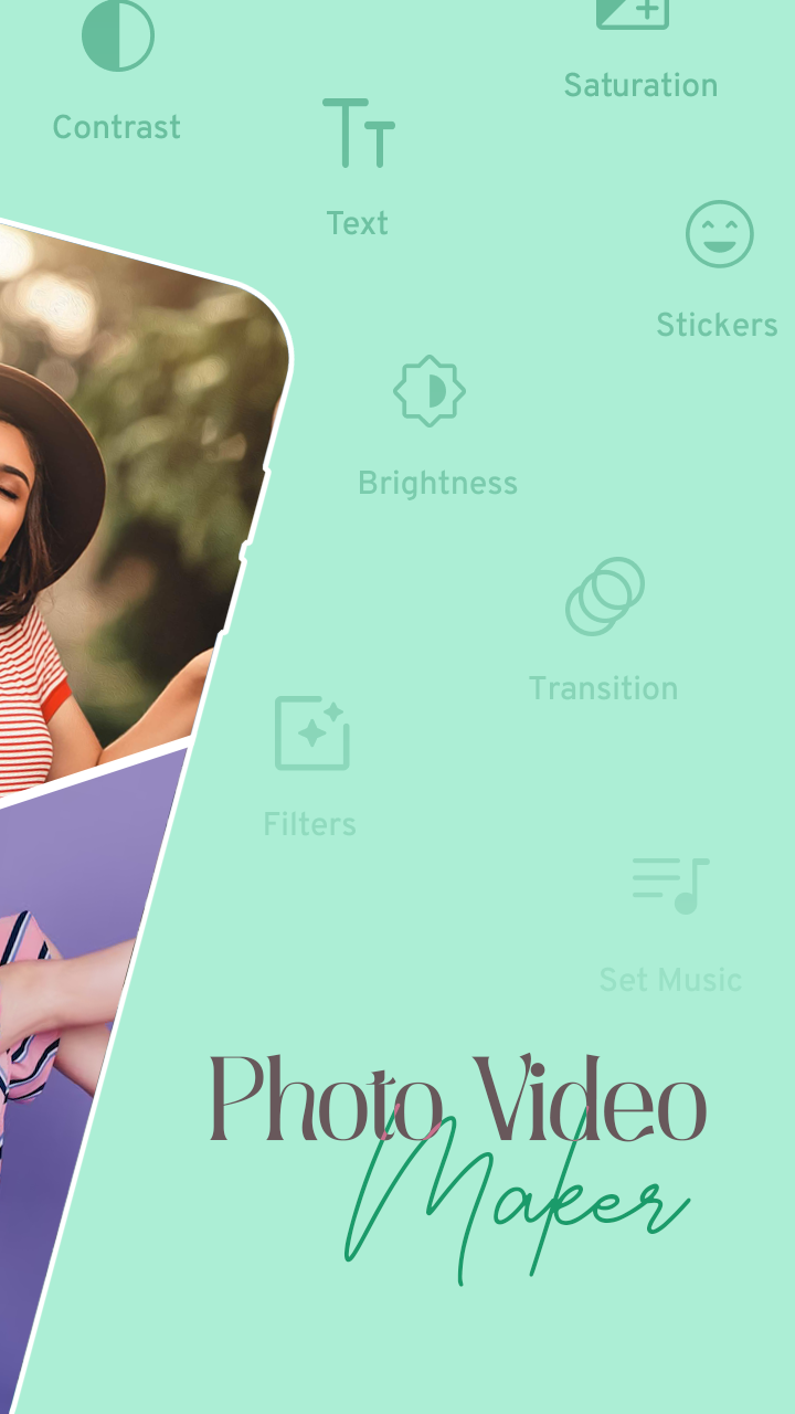 اسکرین شات برنامه Photo Video Maker With Music 2