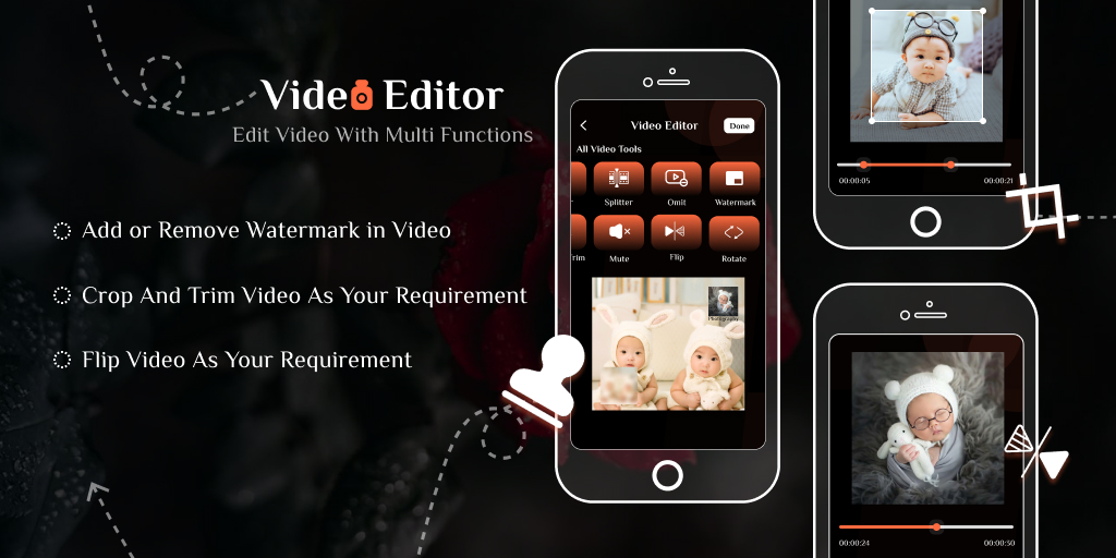 اسکرین شات 3 برنامه Unlimited Video Merger Joiner