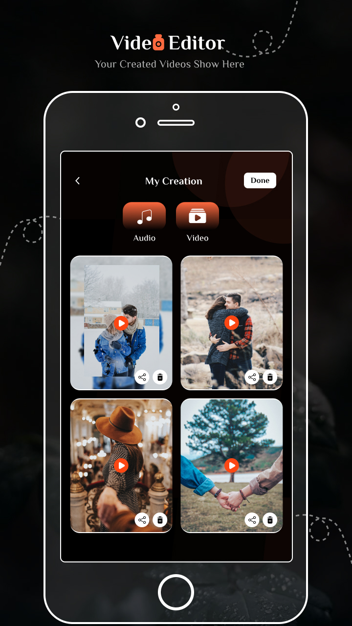 اسکرین شات 6 برنامه Unlimited Video Merger Joiner