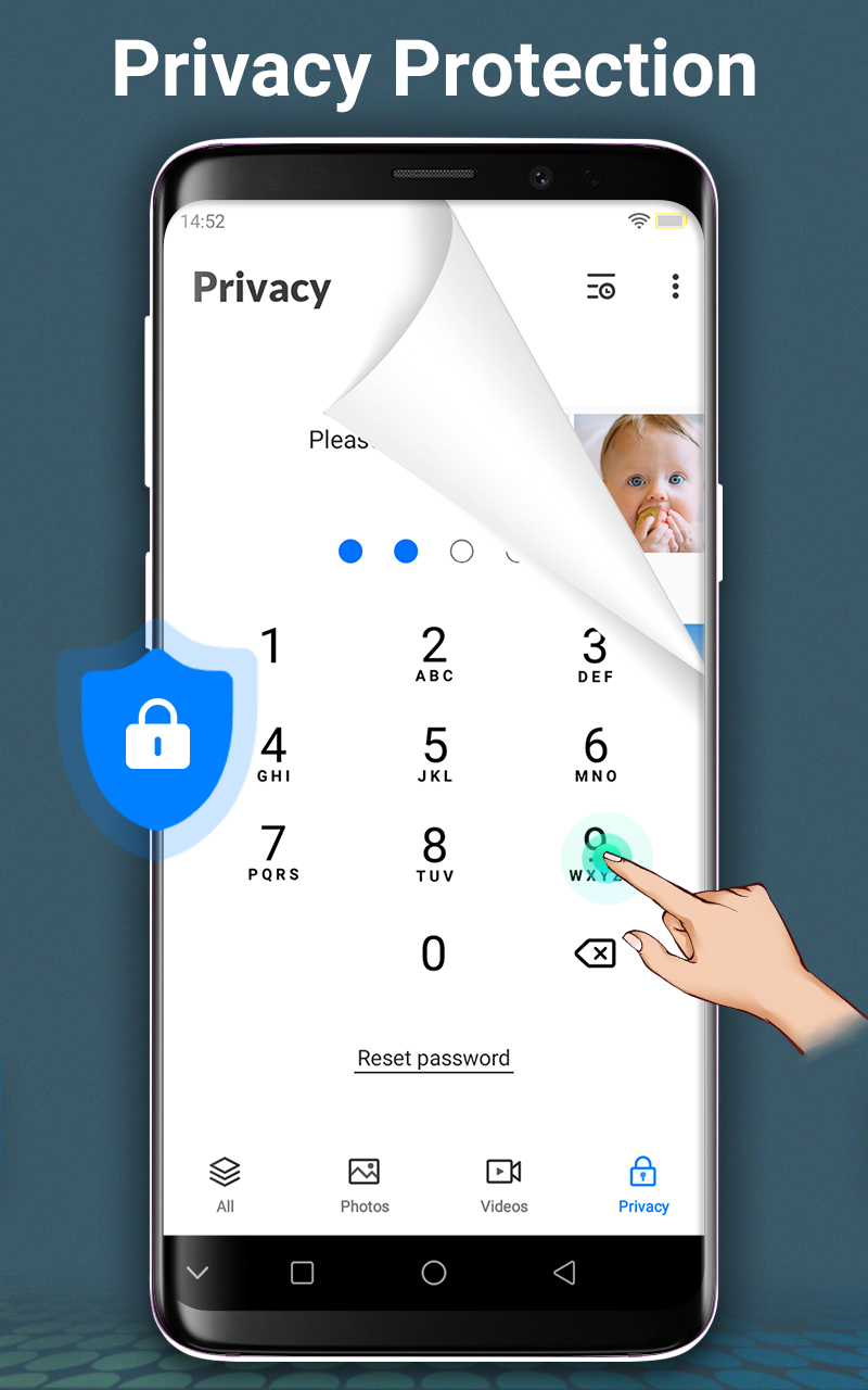اسکرین شات 4 برنامه Photo Gallery 3D & Album Vault