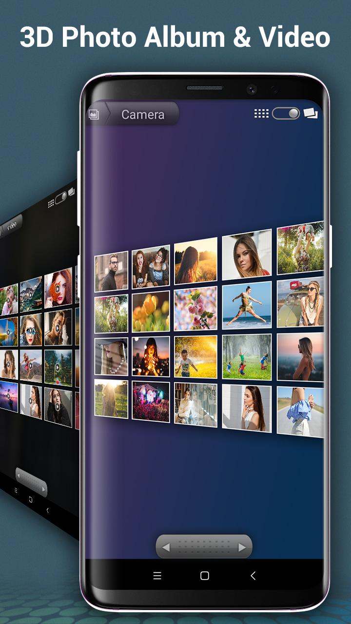 اسکرین شات 8 برنامه Photo Gallery 3D & Album Vault