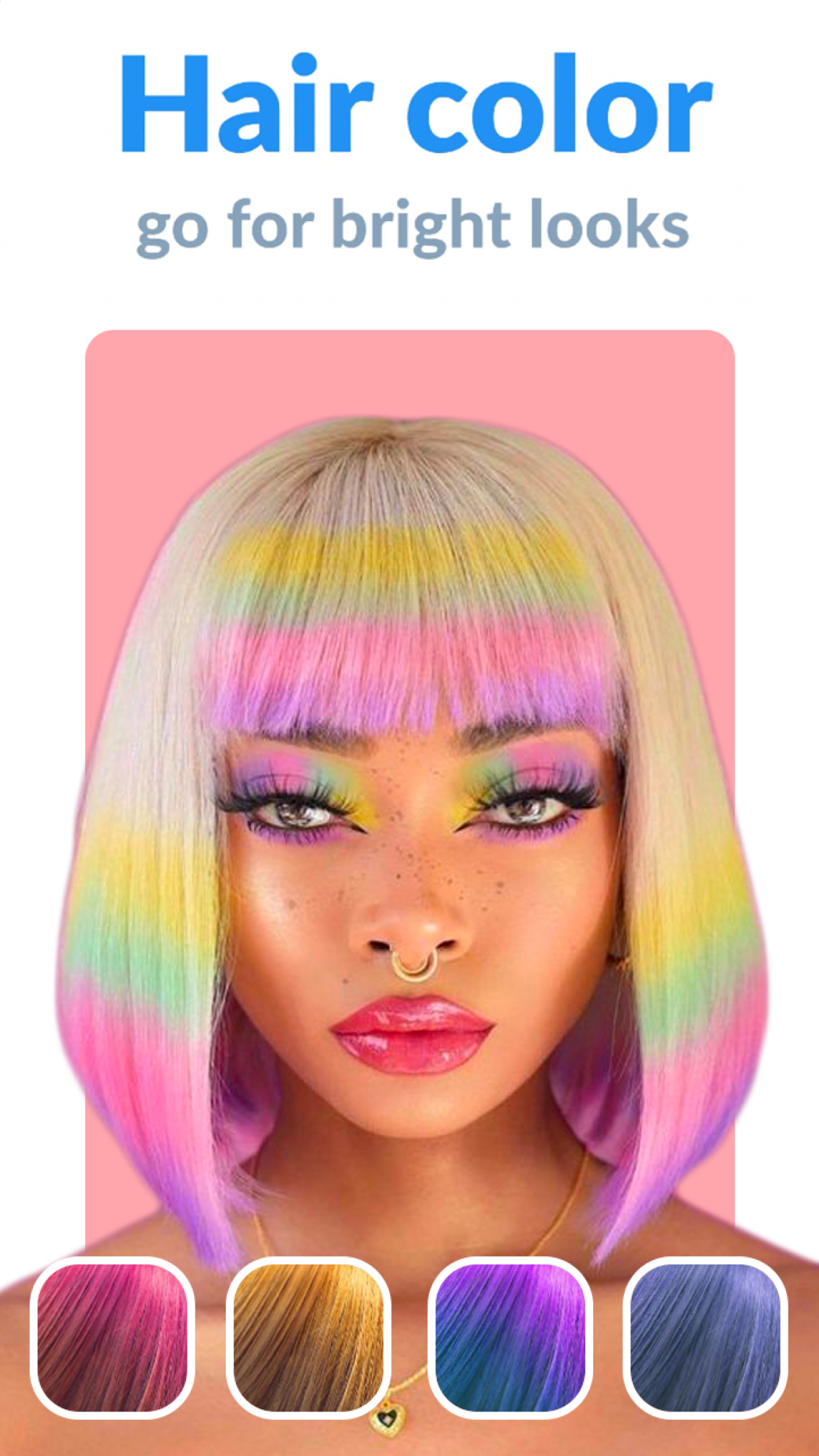 اسکرین شات 5 برنامه Makeup Camera - Beauty Camera
