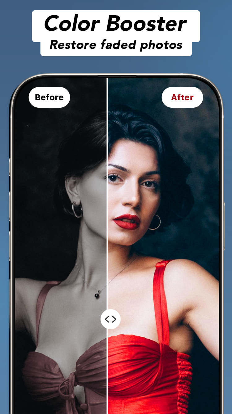 اسکرین شات 3 برنامه AI Photo Editor - AIFoto