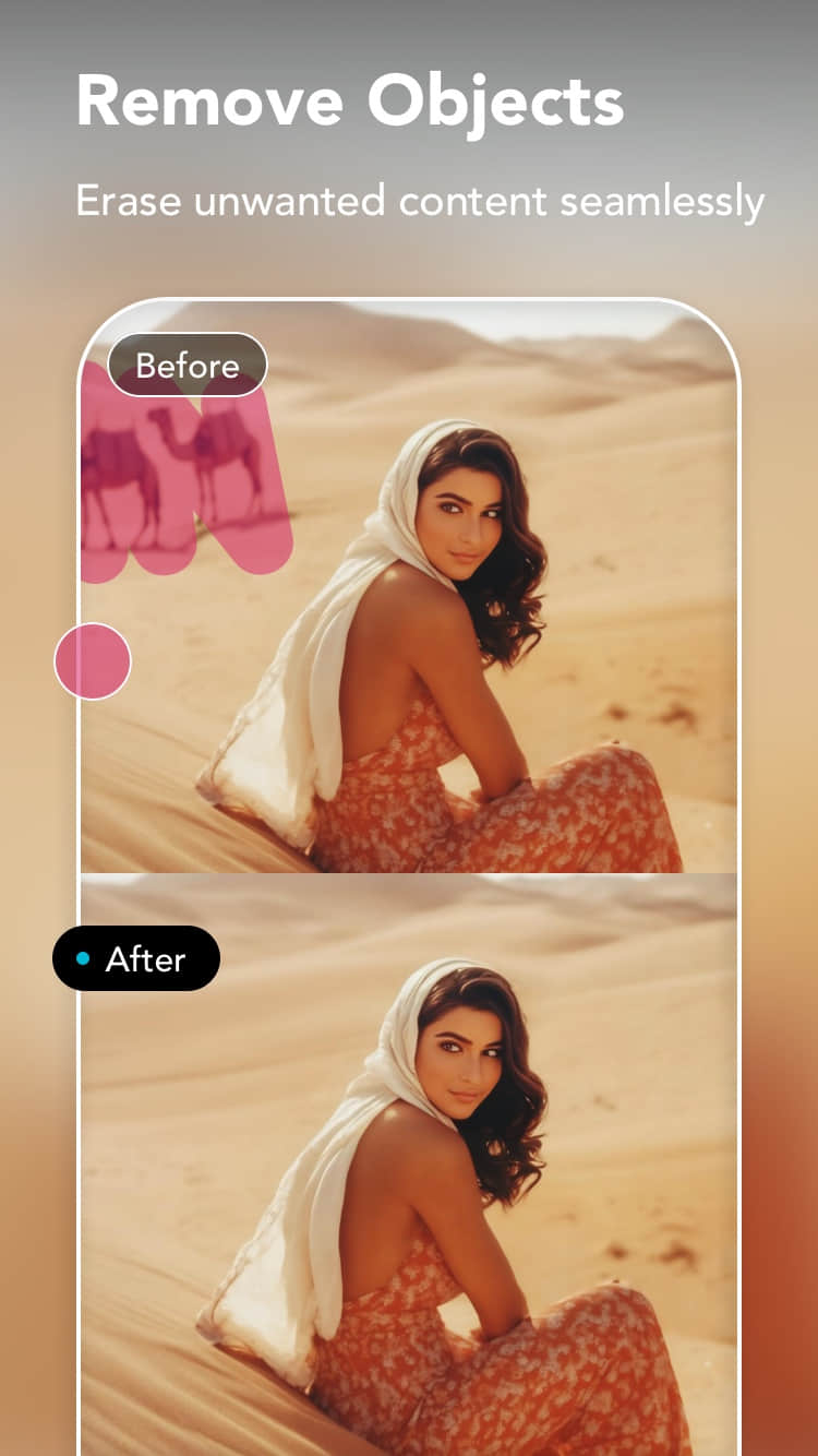 اسکرین شات 6 برنامه AI ویرایشگر عکس - AIFoto
