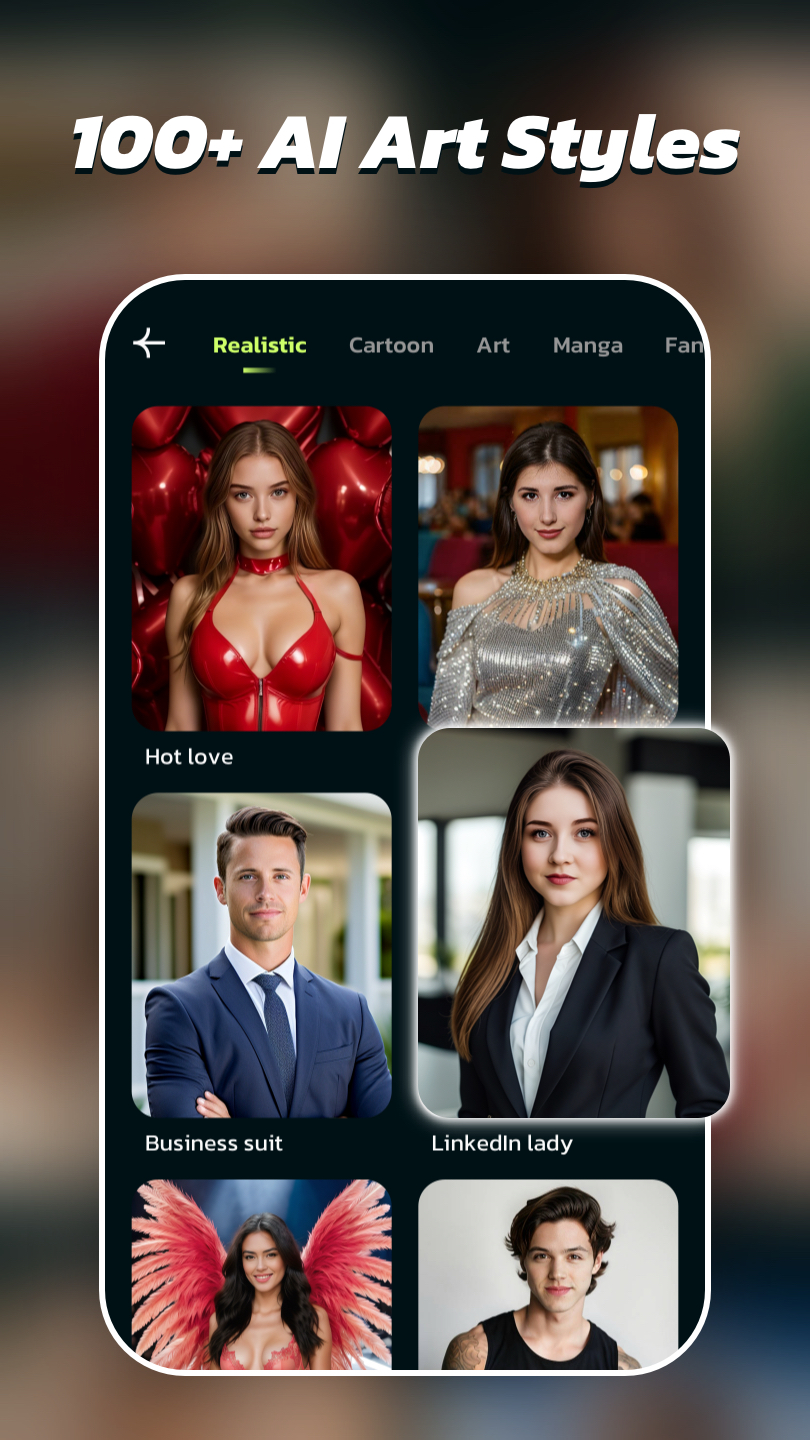 اسکرین شات 6 برنامه AI Morph: AI Video & Photo