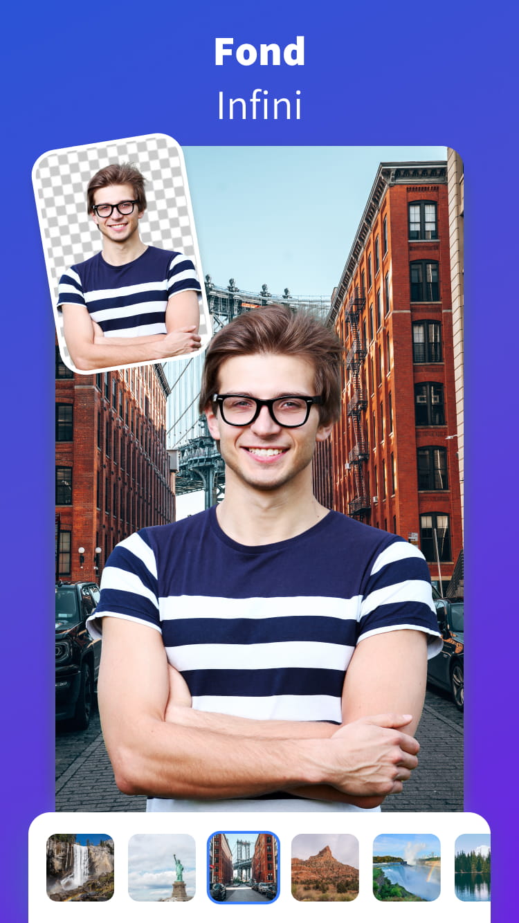 اسکرین شات 5 برنامه Couper et Coller des Photos
