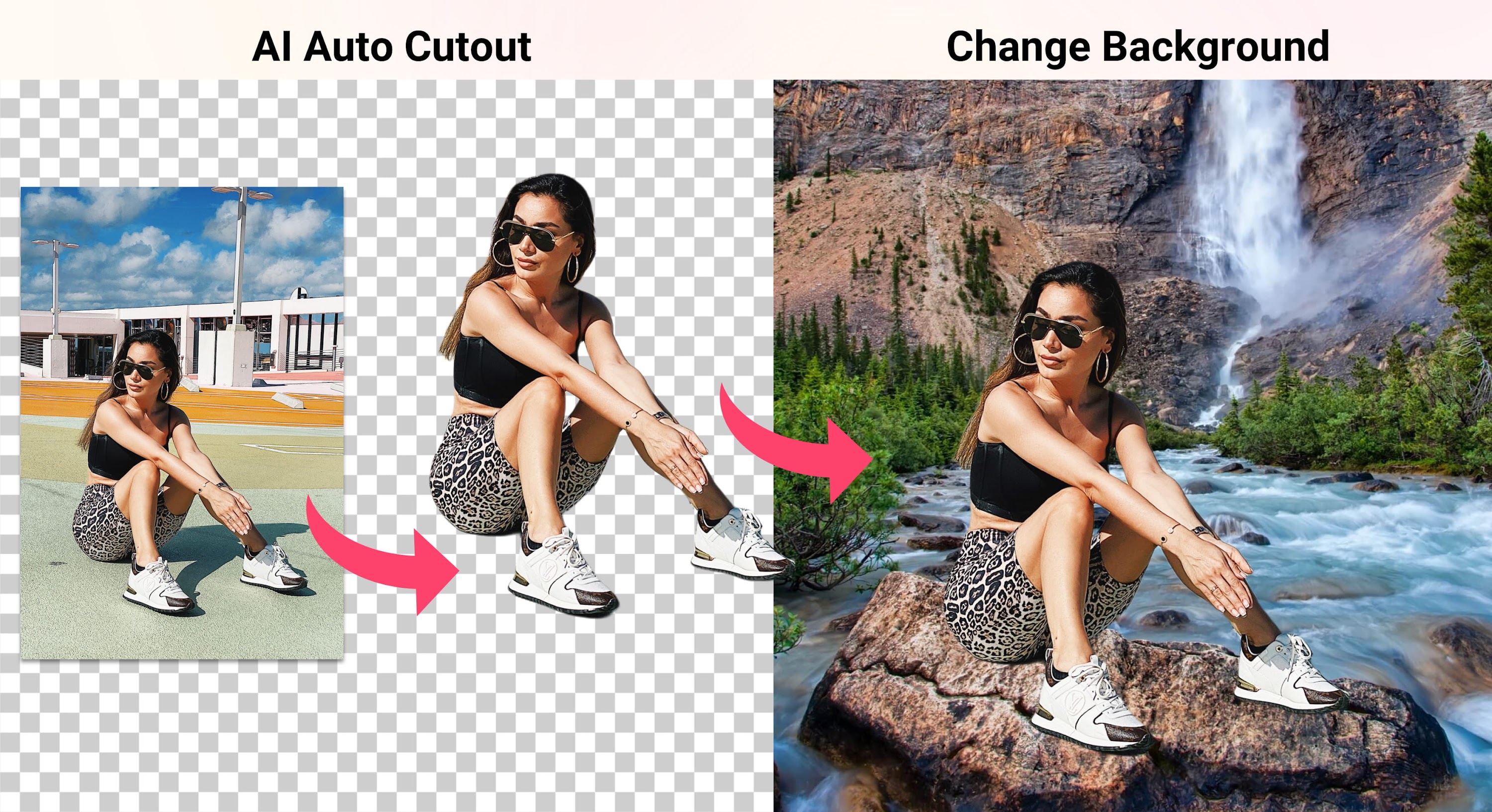 اسکرین شات 1 برنامه Background Eraser - Remove BG