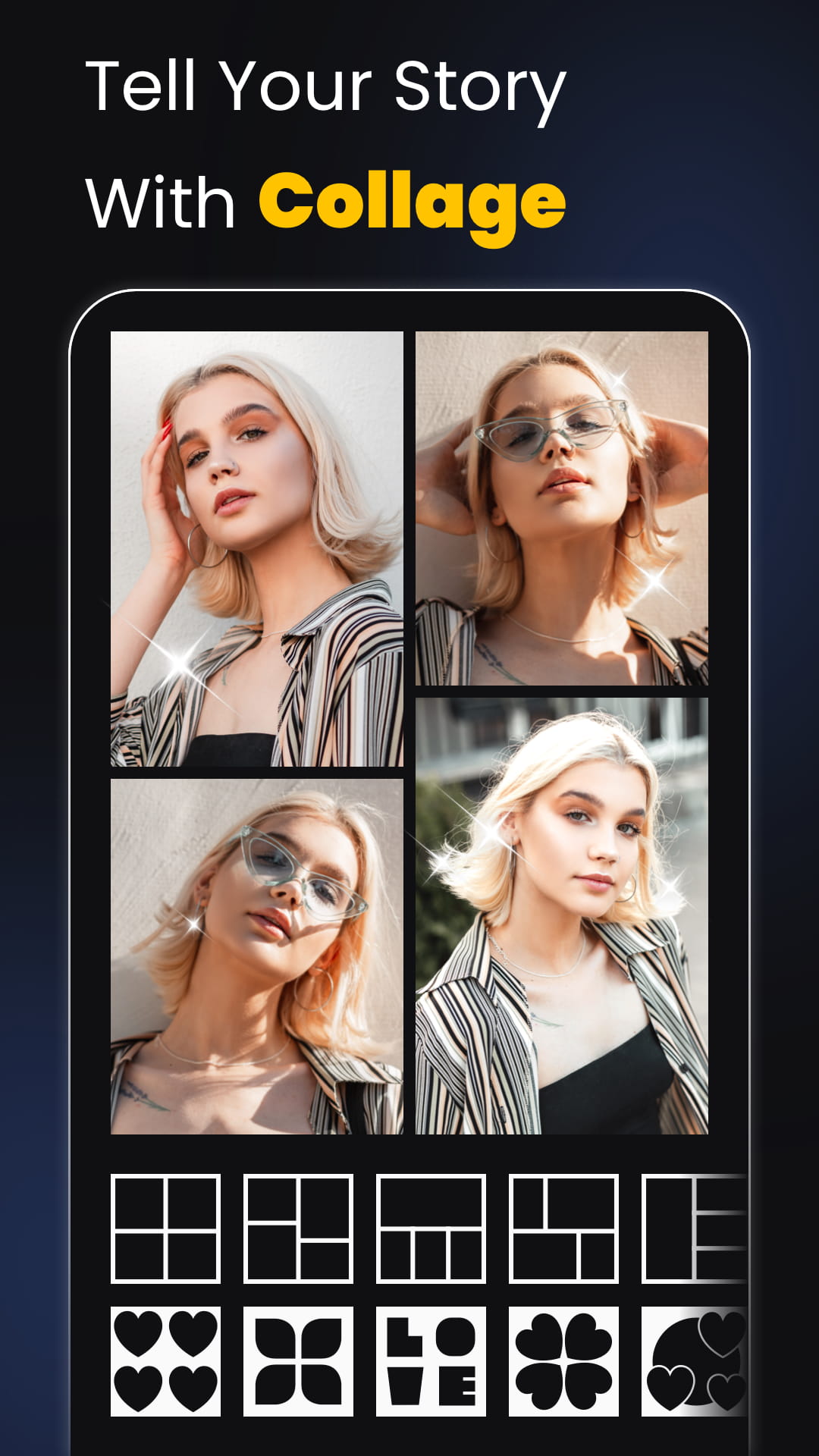 اسکرین شات 2 برنامه Collage Maker | Photo Editor