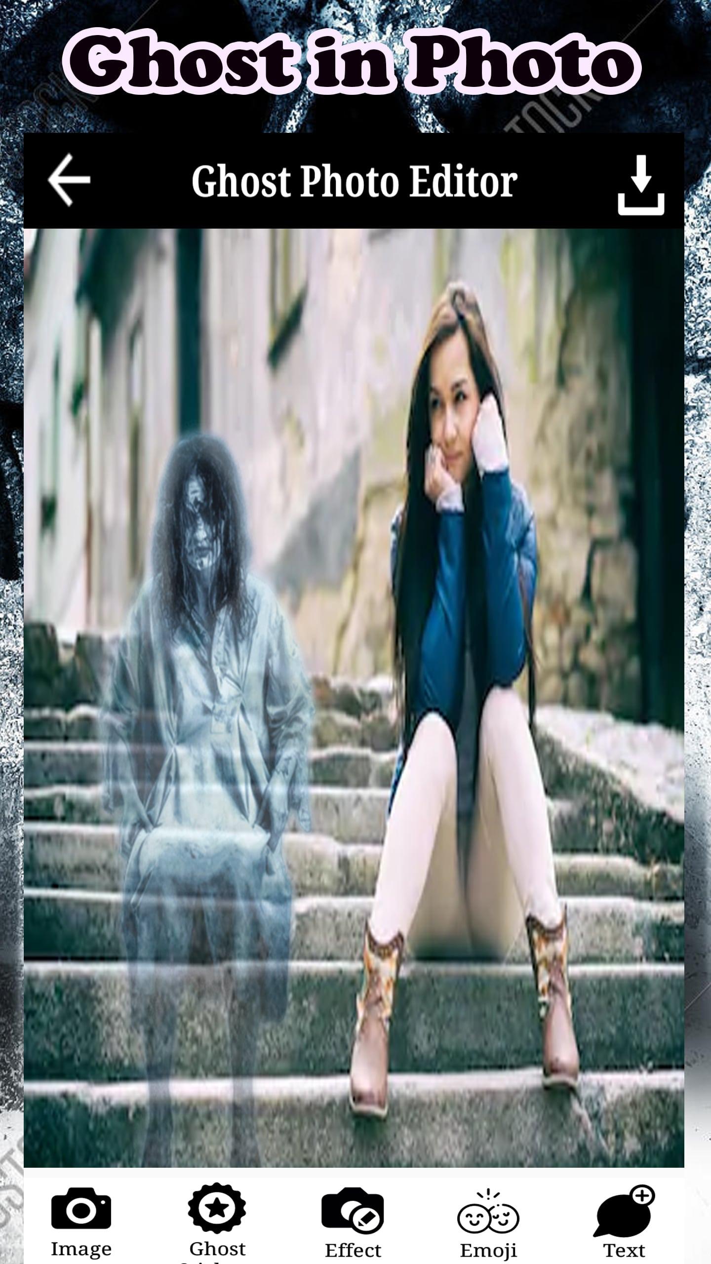 اسکرین شات 6 برنامه Ghost Photo Editor: Scary