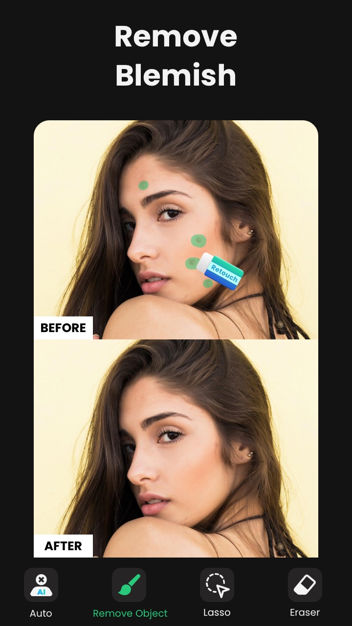 اسکرین شات 7 برنامه Retouch - Remove Objects