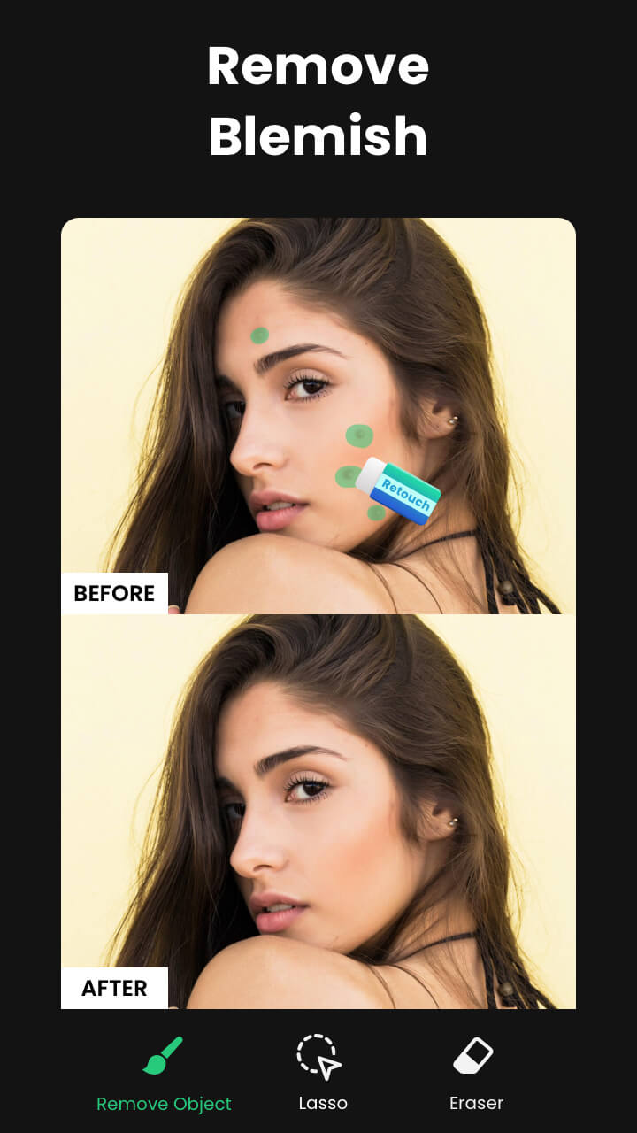 اسکرین شات 6 برنامه Retouch - Remove Objects