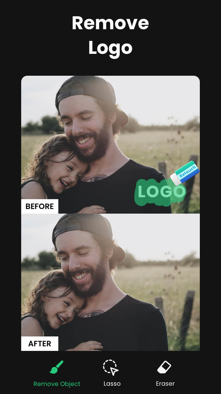 اسکرین شات 7 برنامه Retouch - Remove Objects