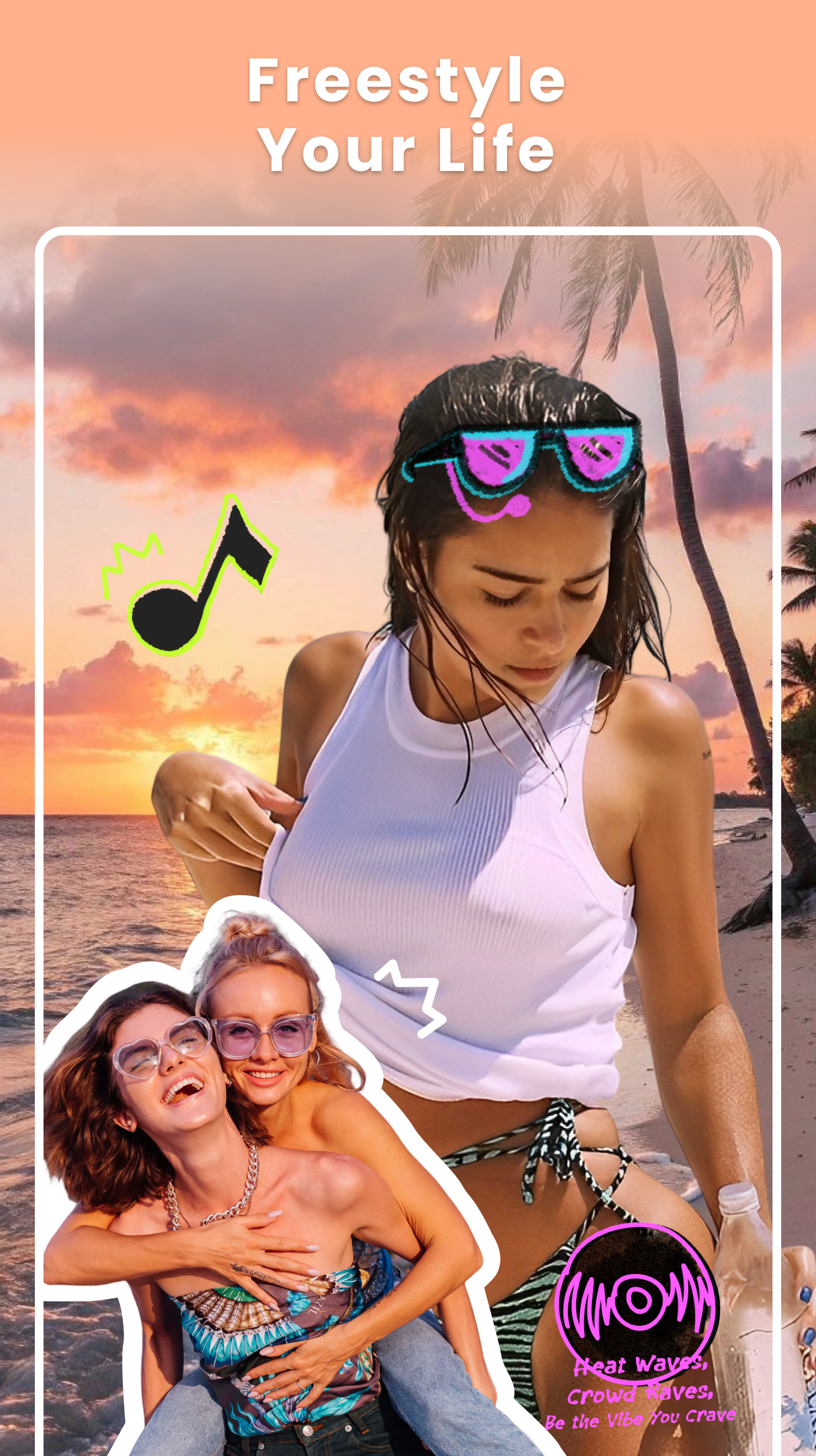 اسکرین شات 8 برنامه Photo Collage Maker - FunPic