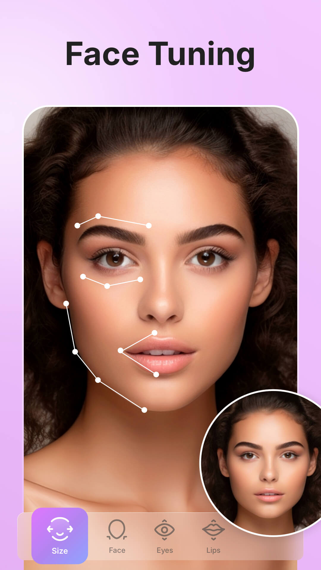 اسکرین شات 5 برنامه UFace: AI Face & Photo Editor