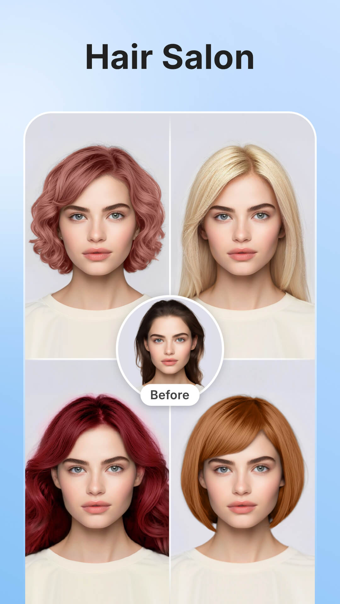 اسکرین شات 3 برنامه UFace: AI Face & Photo Editor