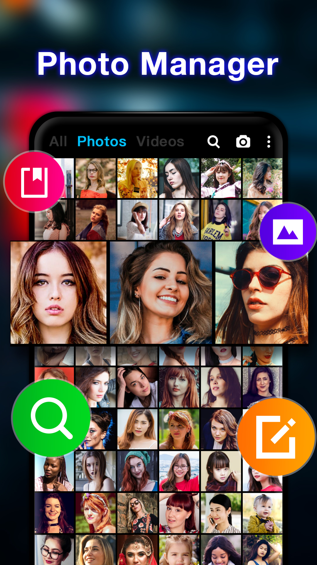 اسکرین شات 3 برنامه Gallery - Photo Gallery App