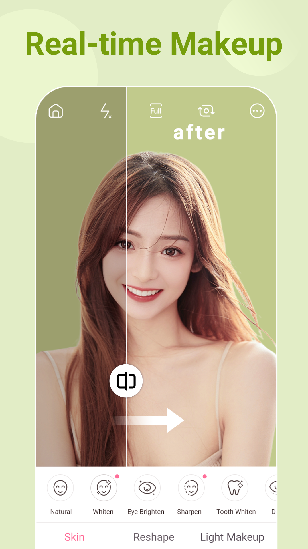 اسکرین شات 4 برنامه Beauty Camera - Selfie Camera