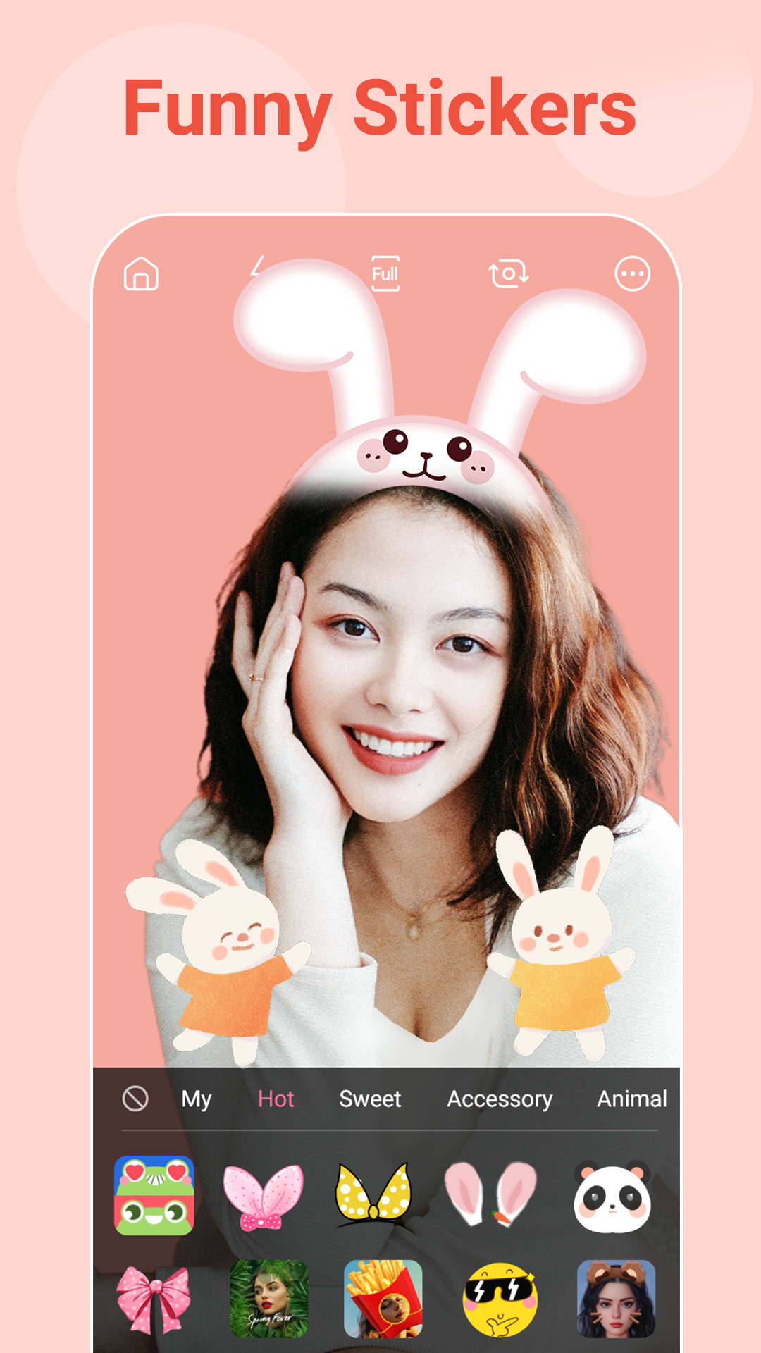 اسکرین شات 3 برنامه Beauty Camera - Selfie Camera