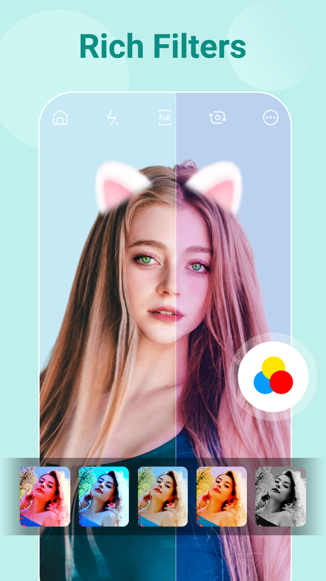 اسکرین شات 7 برنامه Beauty Camera - Selfie Camera