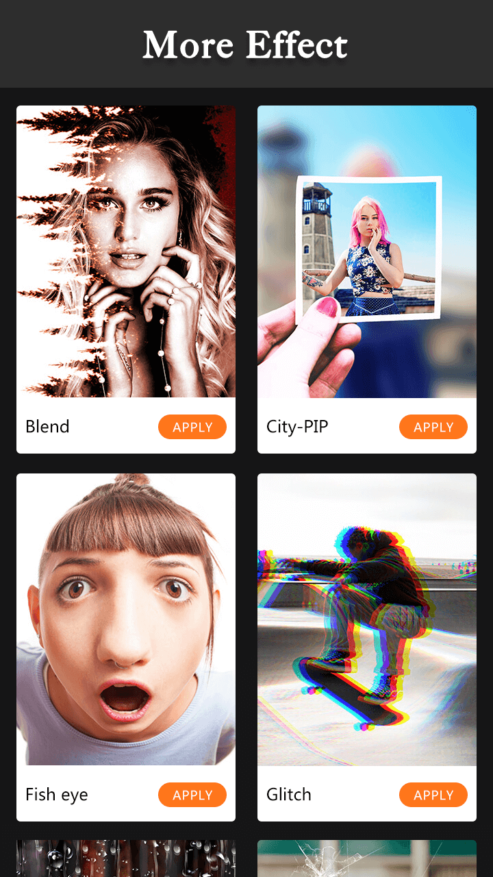 اسکرین شات 8 برنامه Square Fit-Blur Photo Editor