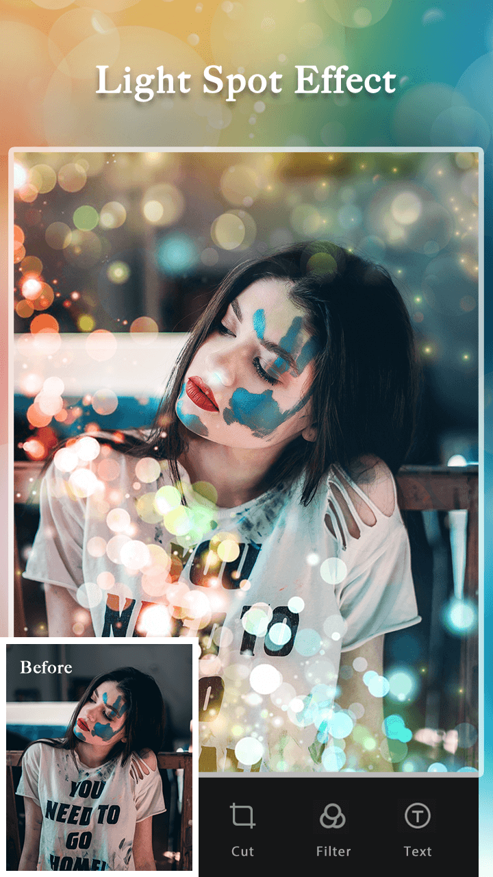 اسکرین شات 5 برنامه Square Fit-Blur Photo Editor