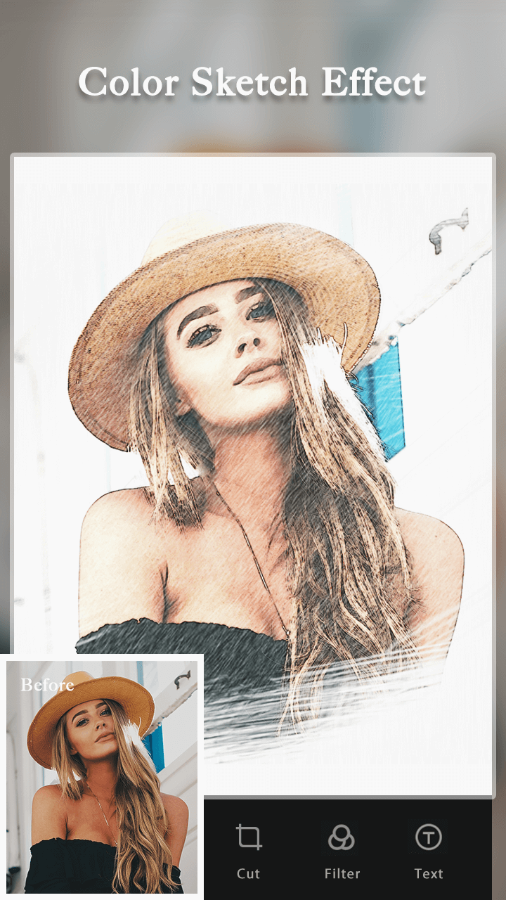 اسکرین شات 3 برنامه Square Fit-Blur Photo Editor