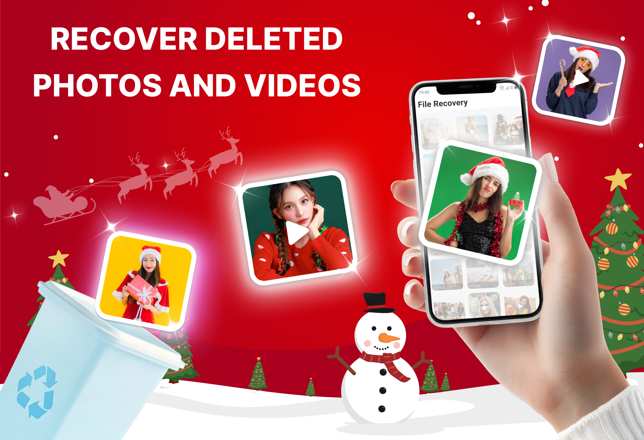 اسکرین شات 1 برنامه Photo Recovery, All Restore