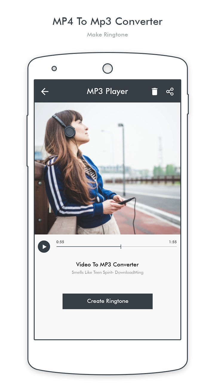 اسکرین شات 4 برنامه MP4 to MP3 Converter