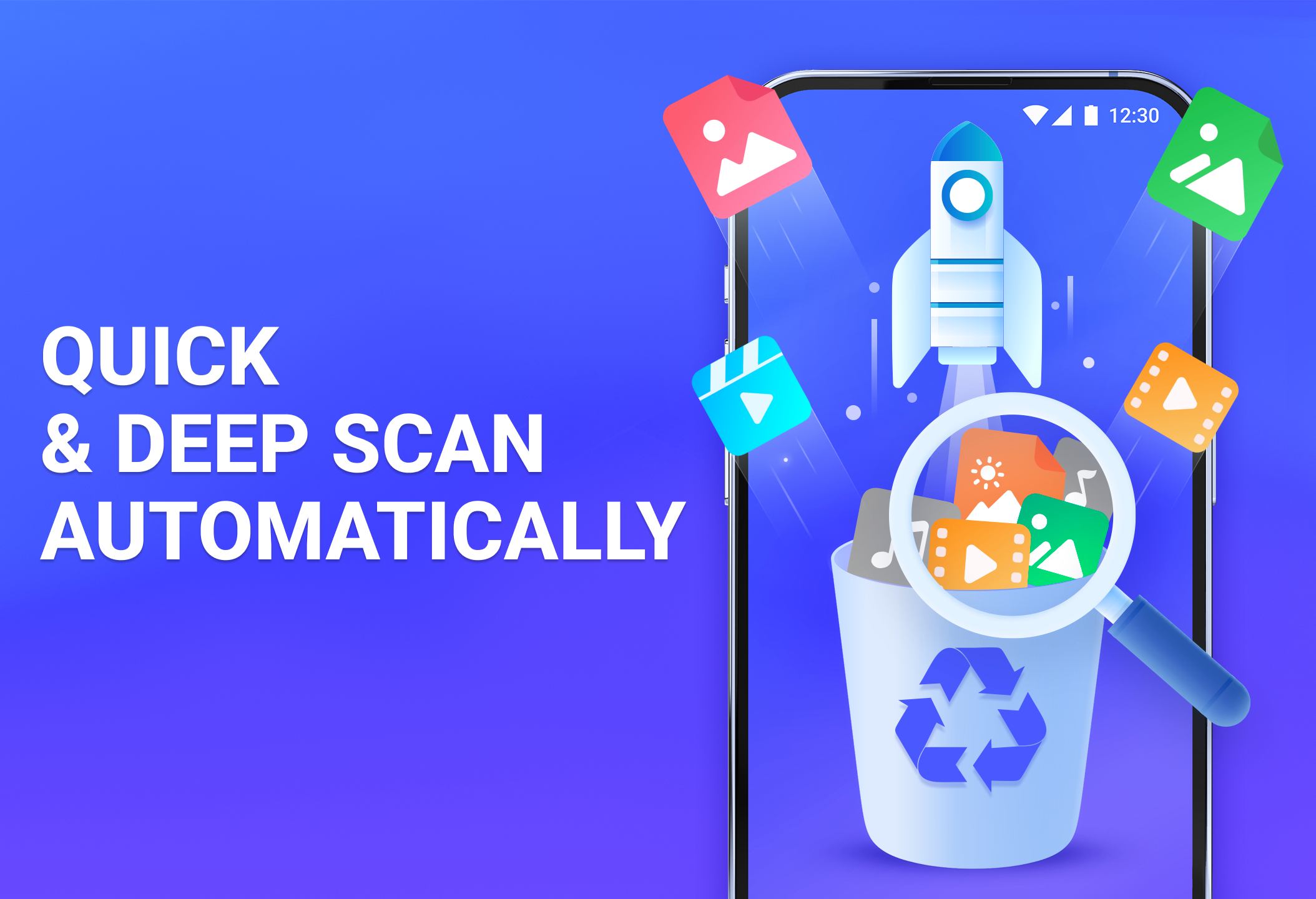 اسکرین شات 2 برنامه Photo Recovery, File Recovery
