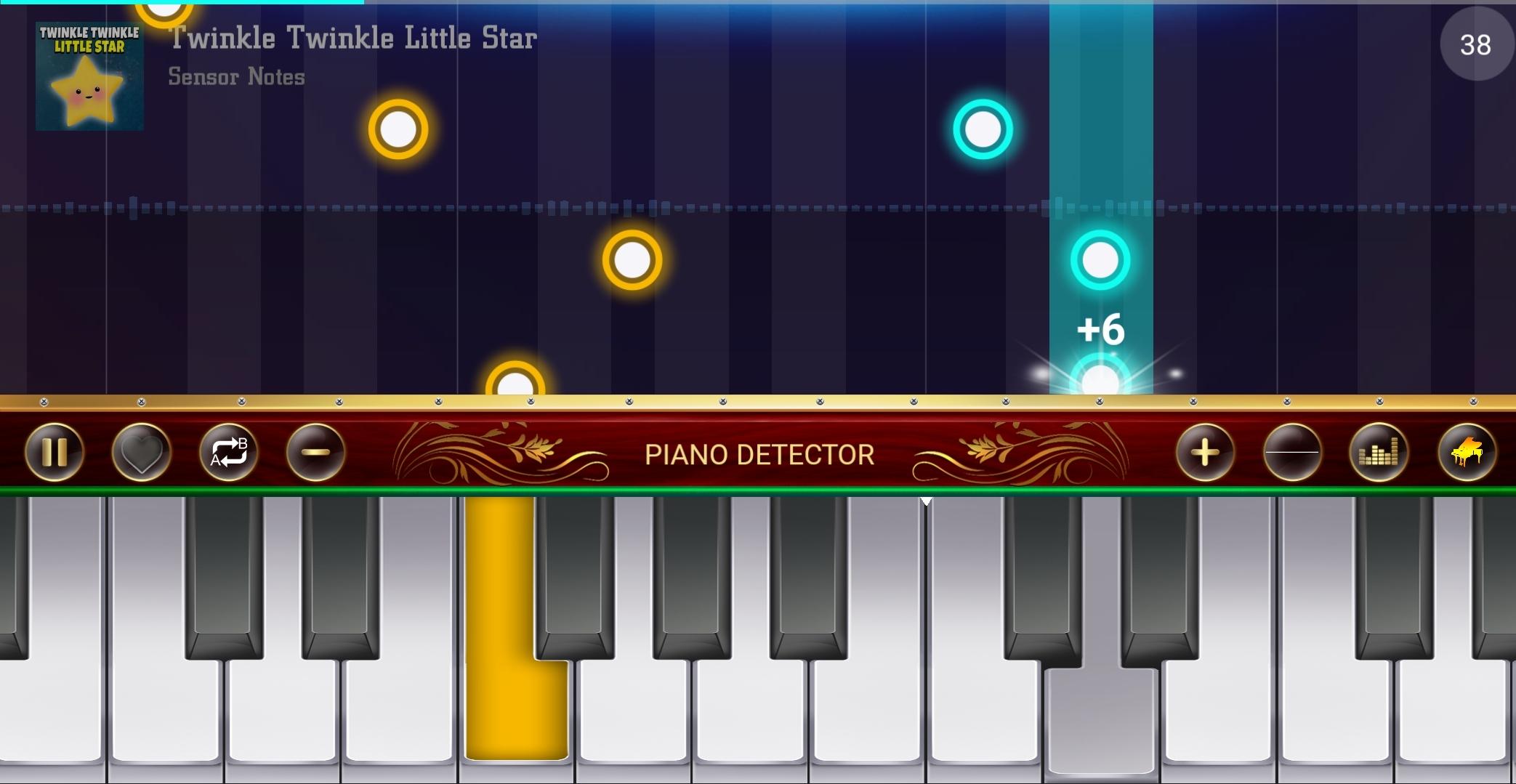 اسکرین شات 4 بازی Piano Detector: Virtual Piano