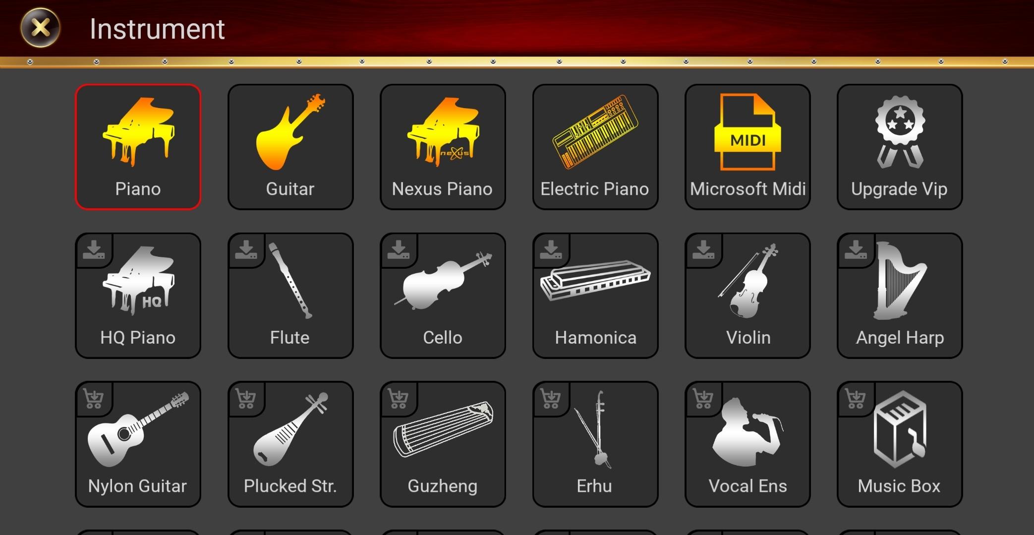 اسکرین شات 8 بازی Piano Detector: Virtual Piano