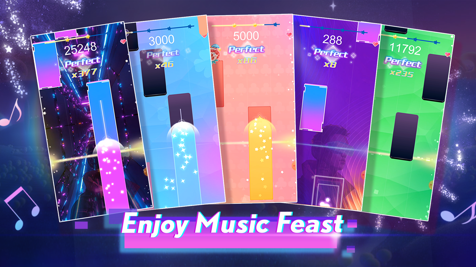 اسکرین شات 7 بازی Piano Beat: Rhythm Stars