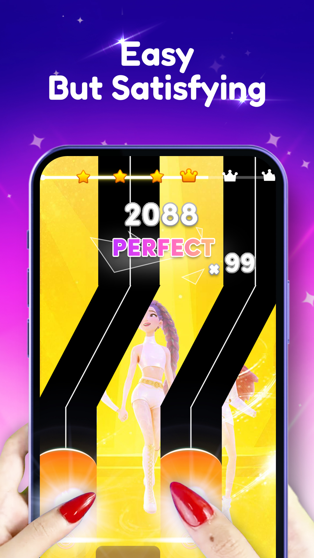 اسکرین شات 3 بازی My Piano Monster: Cute Music