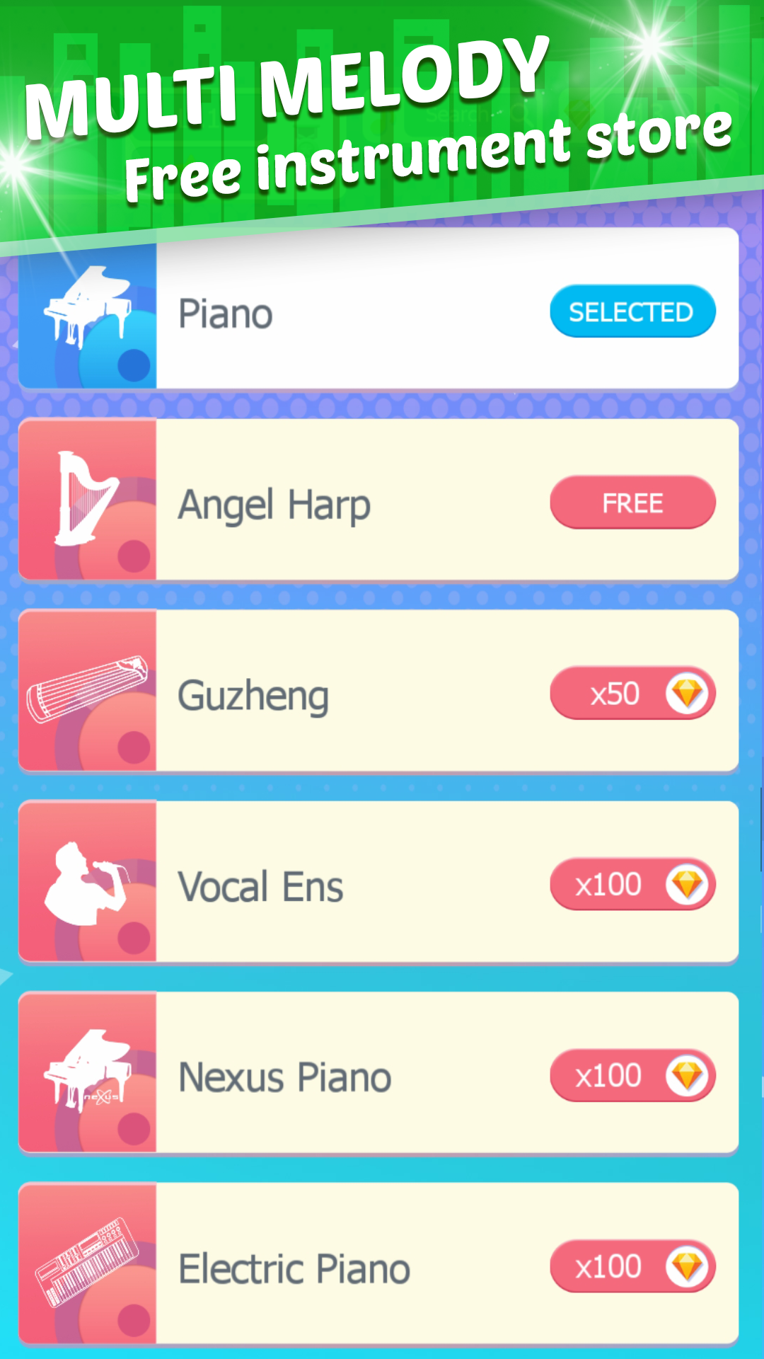 اسکرین شات 4 بازی Piano Tap: Tiles Melody Magic