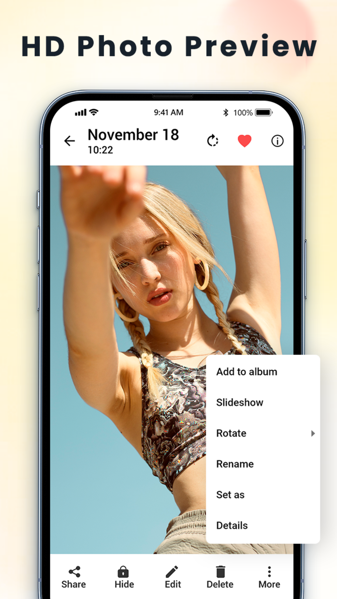 اسکرین شات 4 برنامه Gallery - Photo Gallery, Album