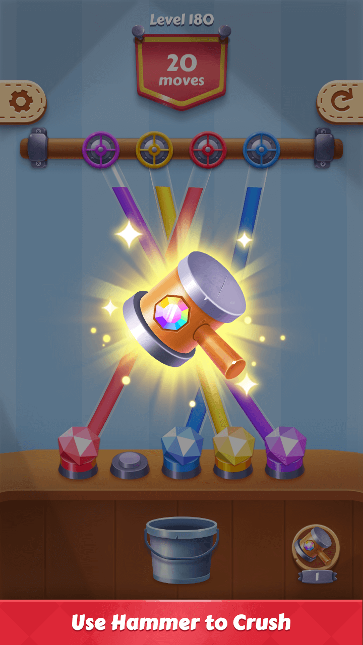 اسکرین شات 4 بازی Tangle Fun 3D- Untie all knots