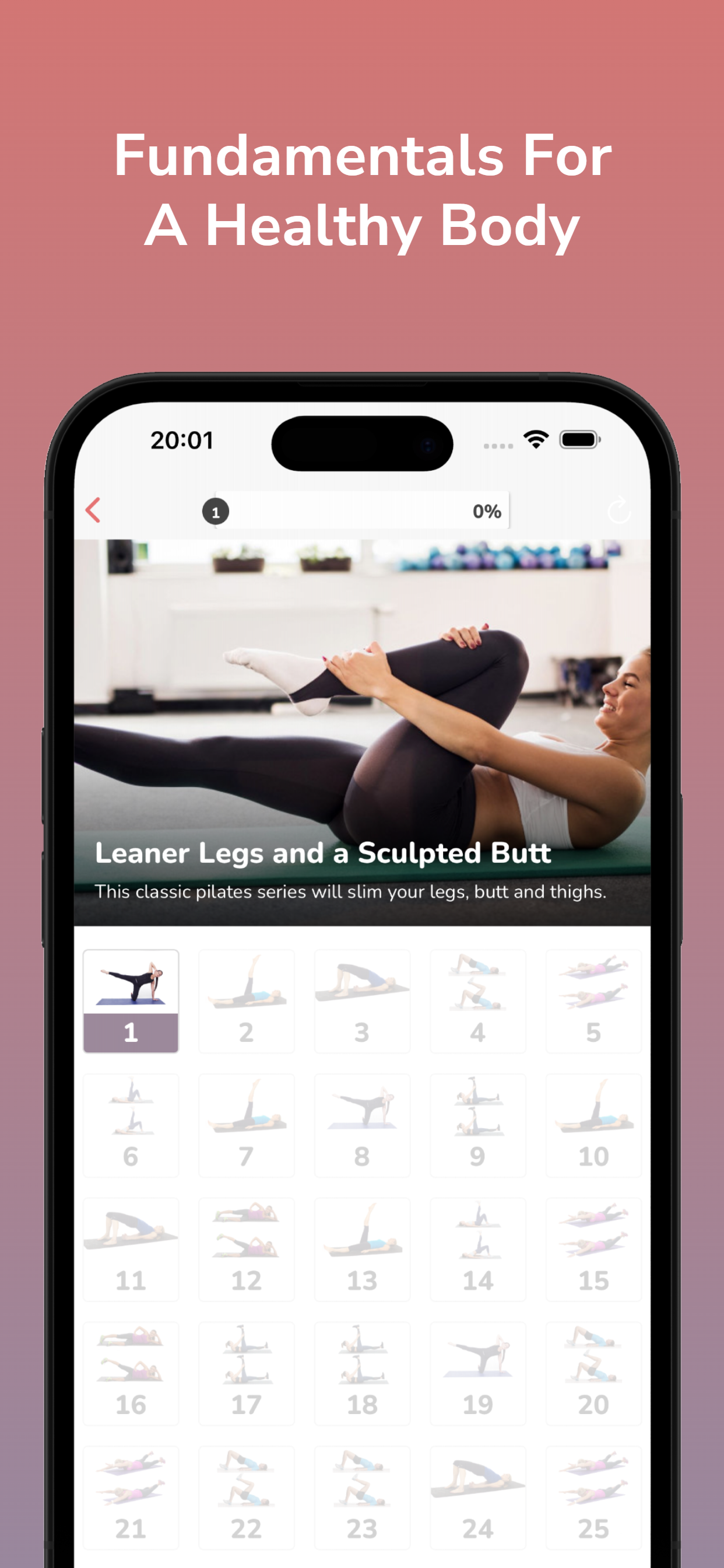 اسکرین شات 3 برنامه Pilates - Daily Workout
