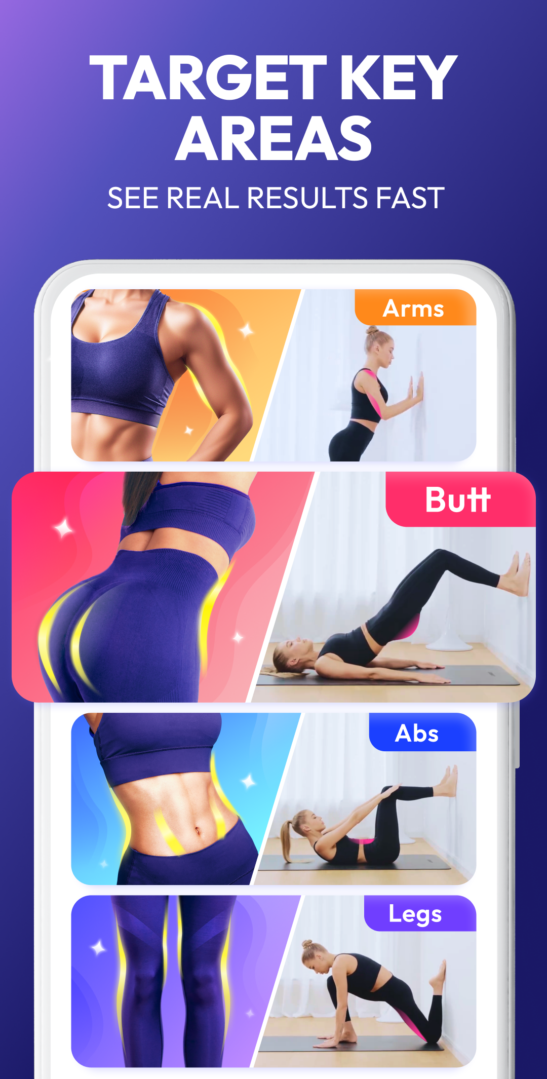 اسکرین شات 2 برنامه Pilates Workout at Home