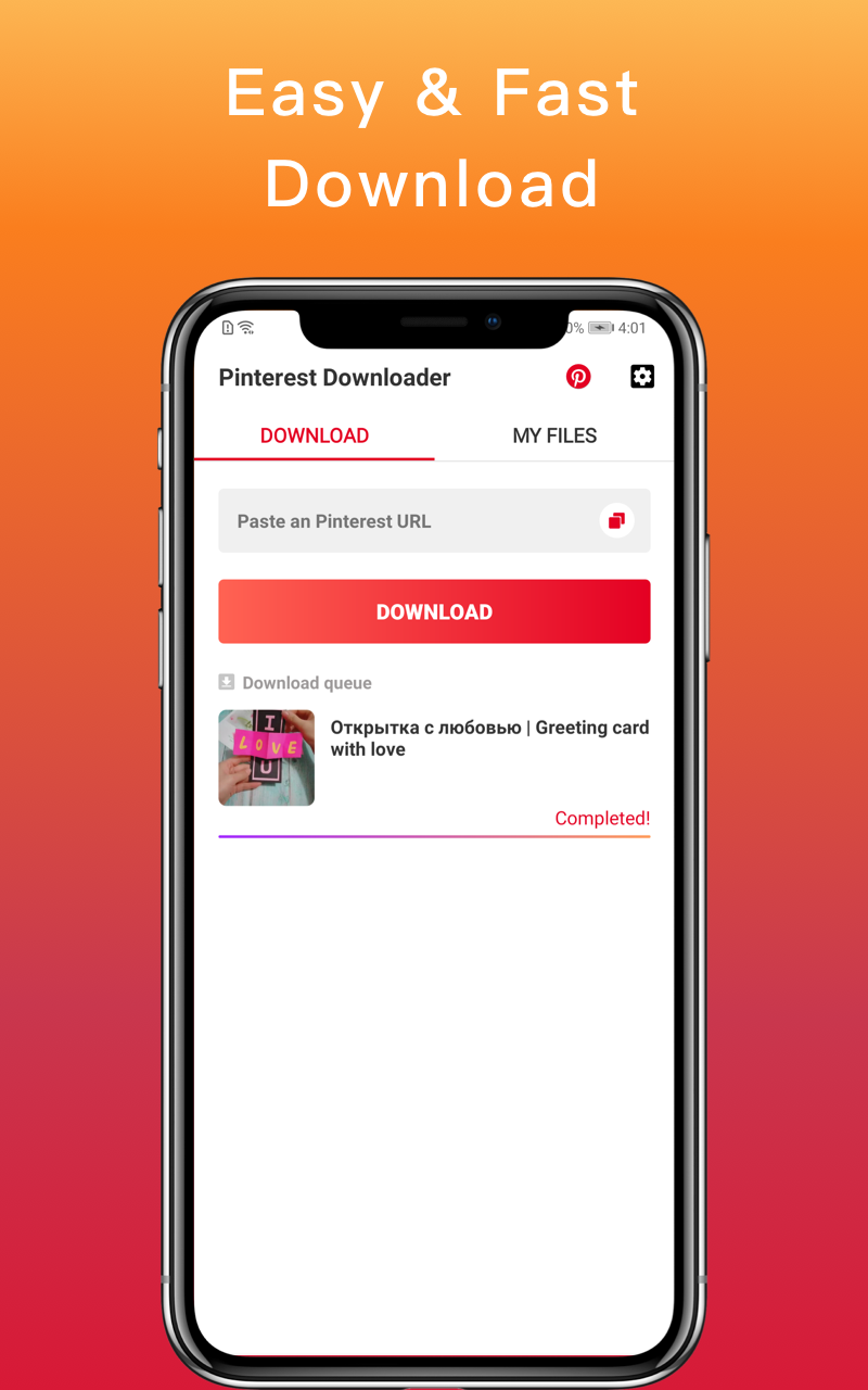 اسکرین شات 2 برنامه Video Downloader for Pinterest