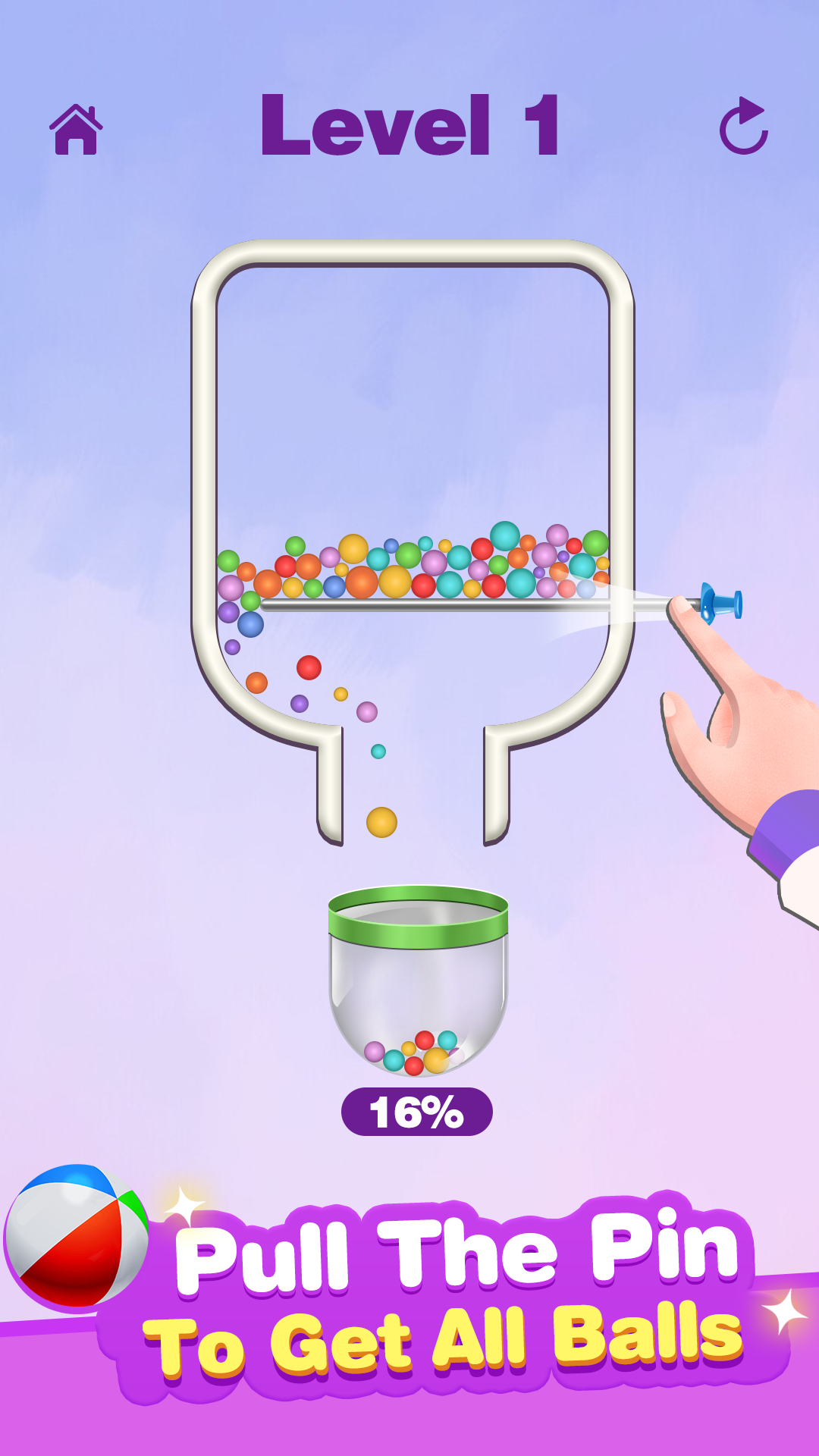 اسکرین شات 1 بازی Pin Puzzle - Solve Puzzle Game