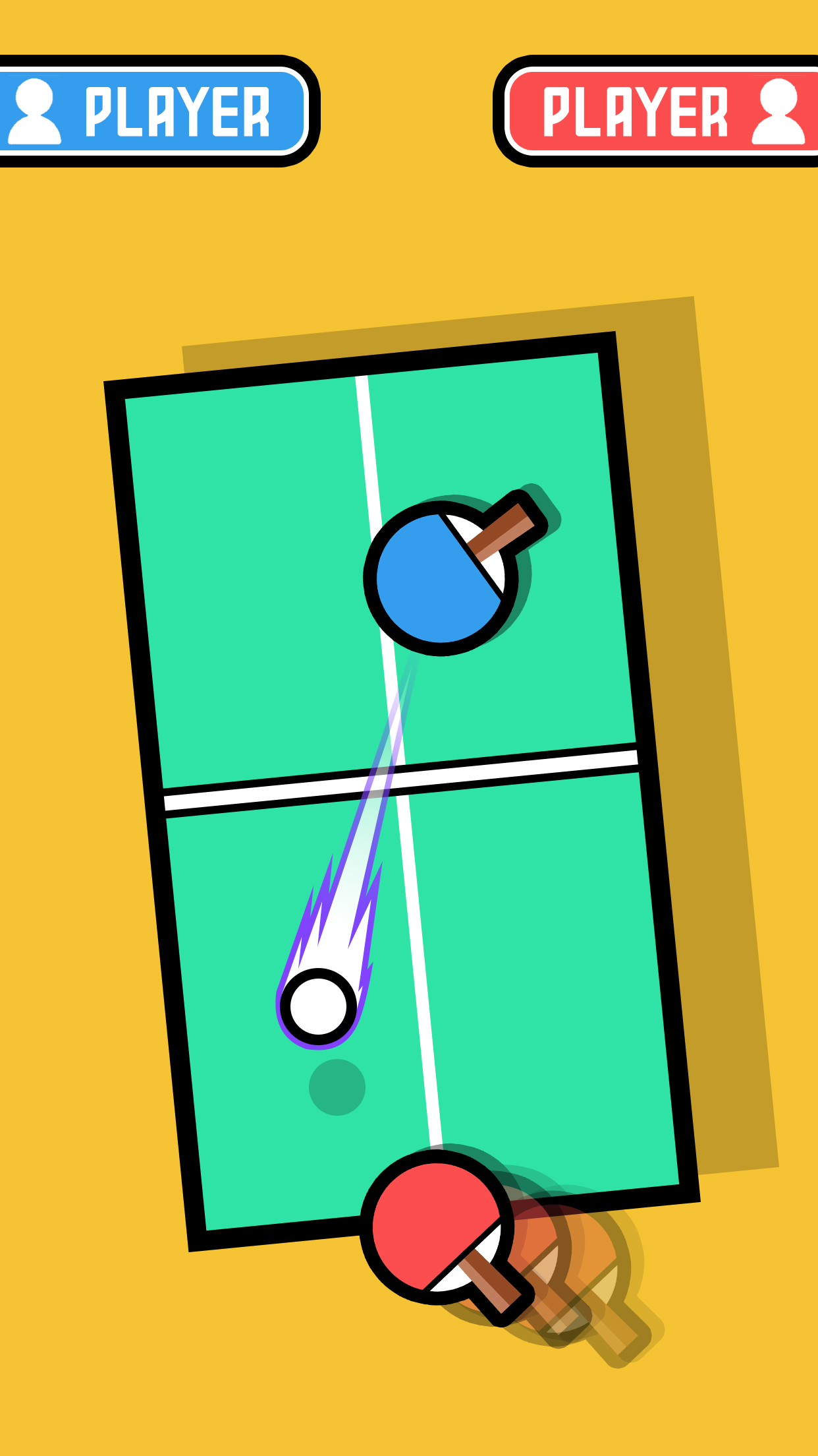اسکرین شات 6 بازی Table Tennis: Ping Pong Hit